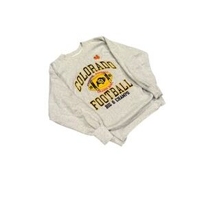 Vintage 90s Champion Colorado Buffaloes‎ Football Crewneck Sweatshirt